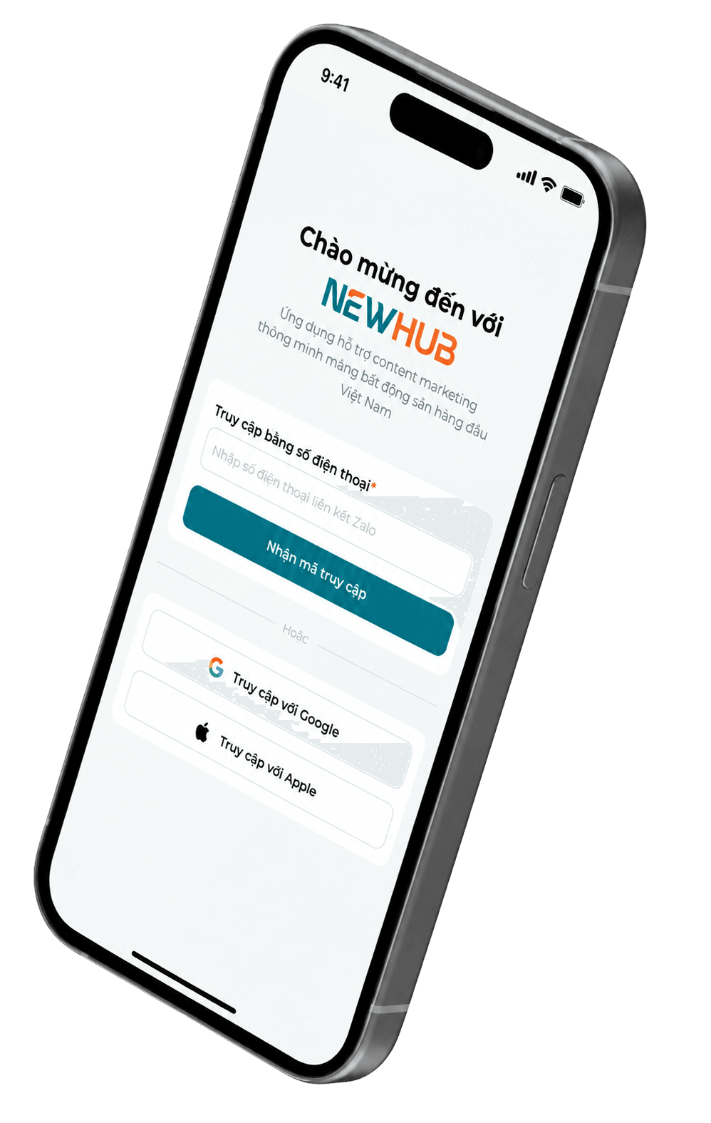 Ứng dụng NewHub